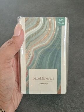 bareMinerals Gleam On Full Size Lip Gloss-Balm Duo